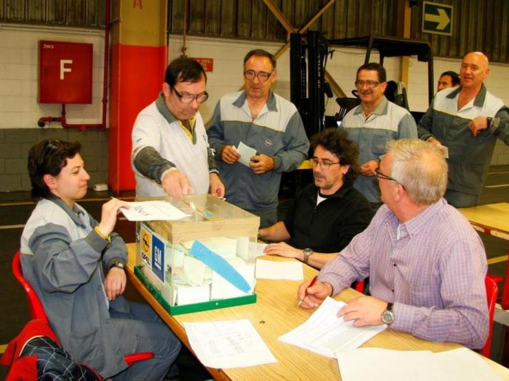 Votaciones en GM