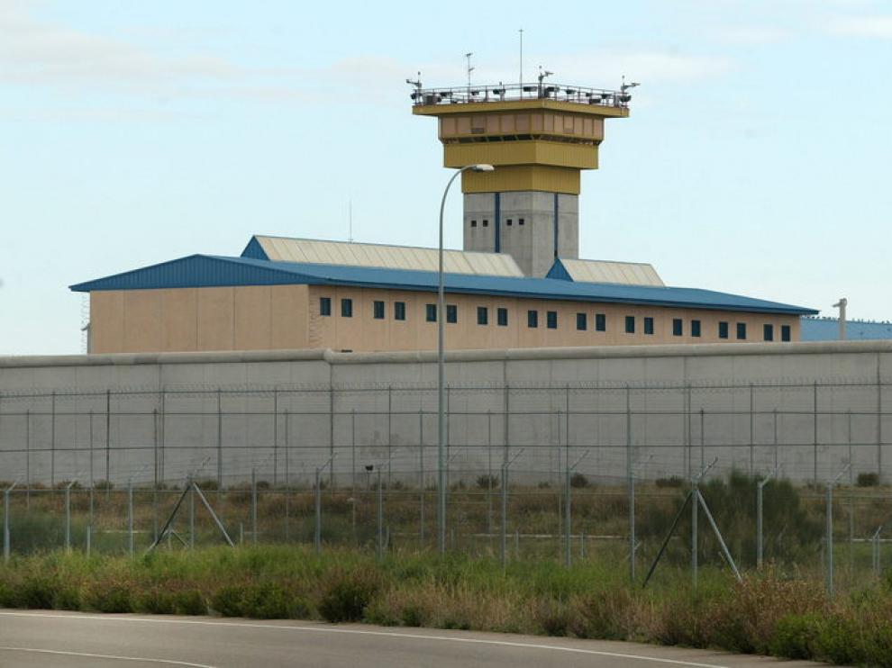 Imagen del exterior de la cárcel de Zuera