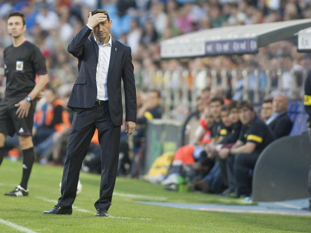 Manolo Jiménez, hasta ahora entrenador del Real Zaragoza