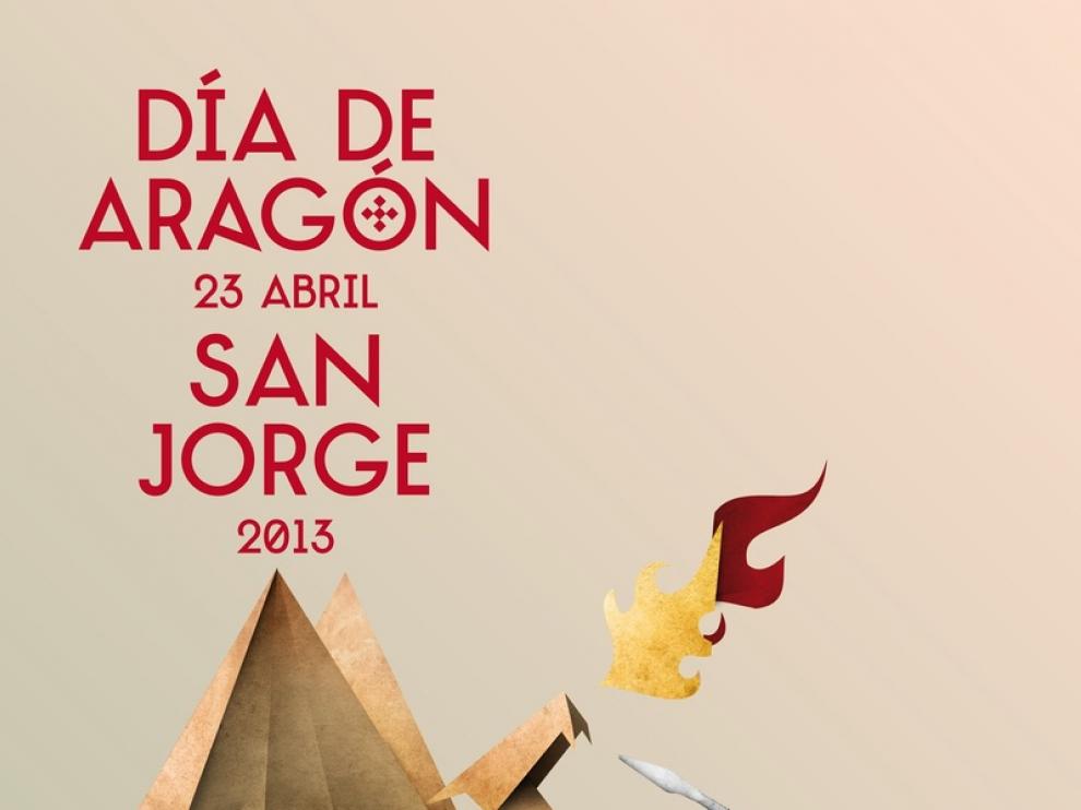 Cartel del Día de San Jorge 2013.
