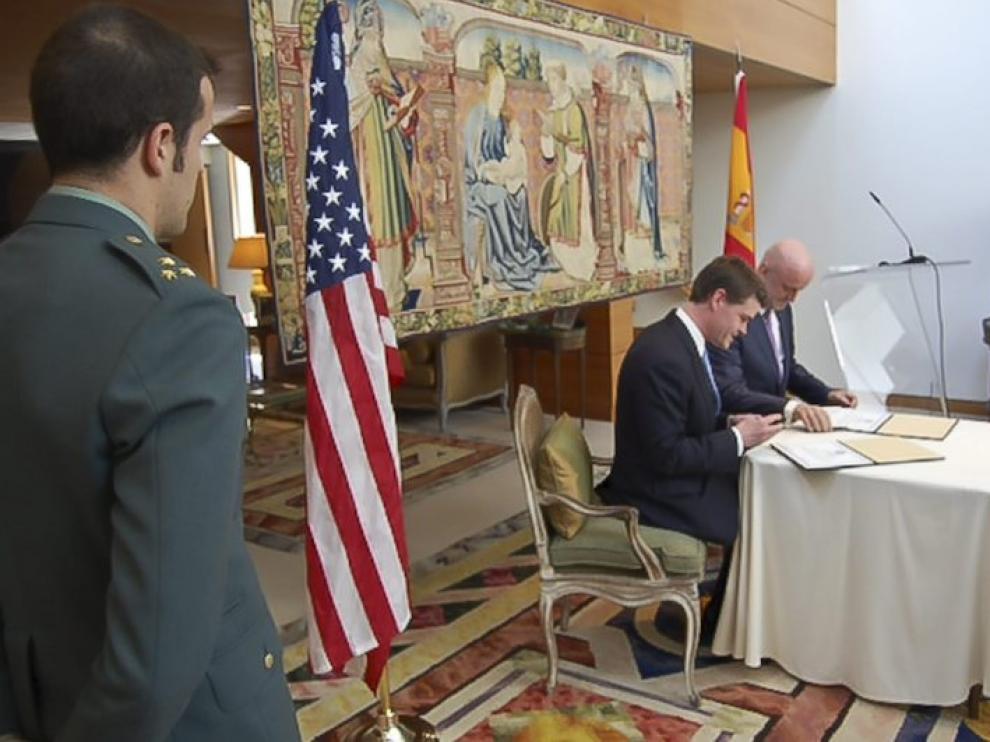 El acto de restitución se realizó en la embajada de España en Washington