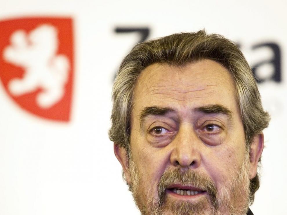 El alcalde de Zaragoza, Juan Alberto Belloch