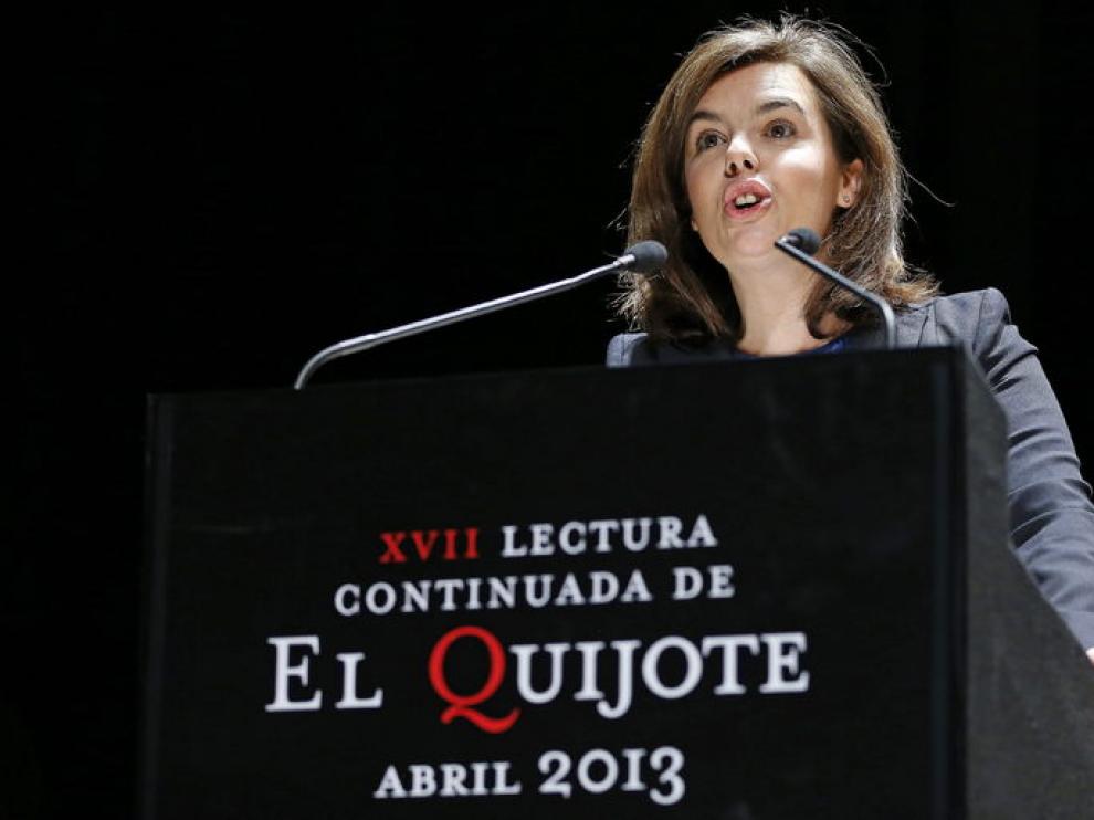 Sáenz de Santamaría ha iniciado la lectura