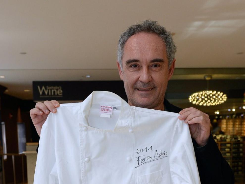 Ferran Adrià, este jueves en Nueva York