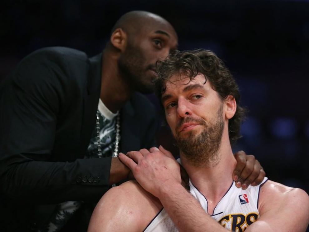 Pau Gasol y Kobe Bryant