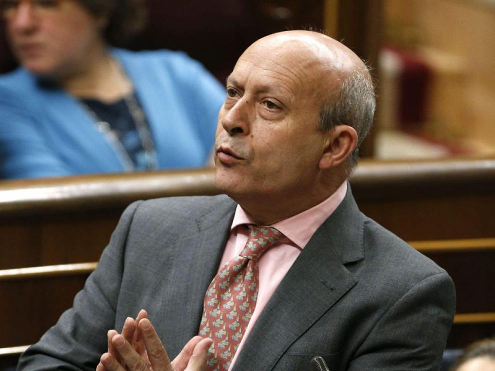 El ministro de Educación, Cultura y Deporte, José Ignacio Wert,