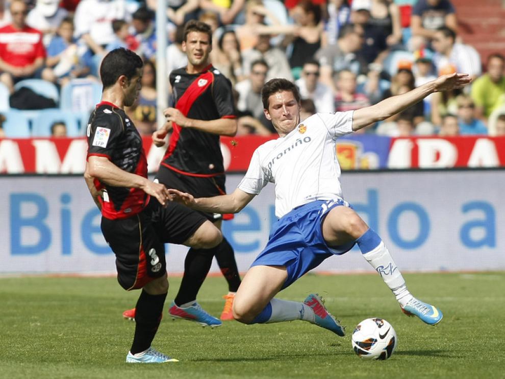 Pinter también vio la tarjeta amarilla en el partido del R.Zaragoza con el Rayo
