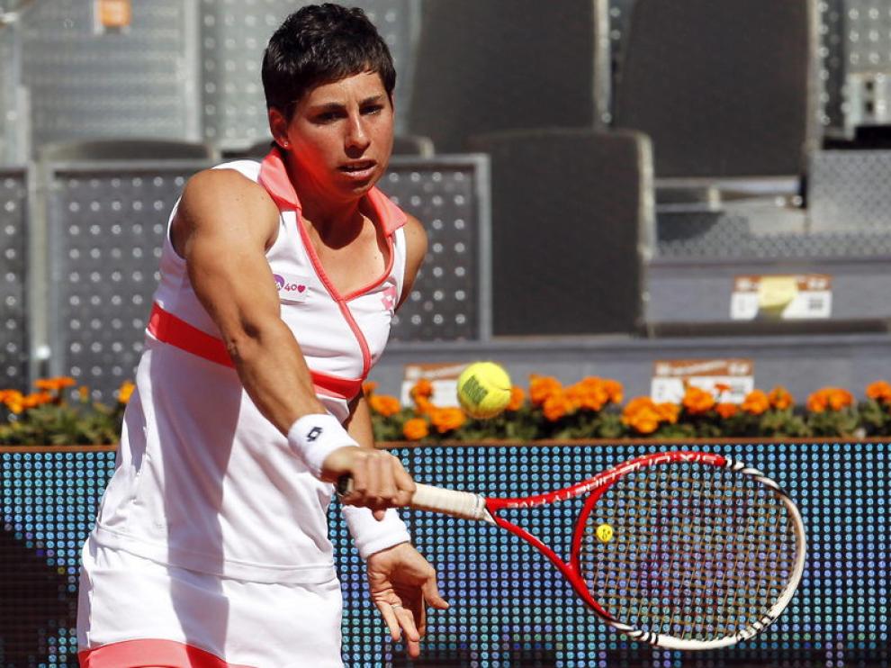 Carla Suárez comienza con victoria en el Abierto de Madrid