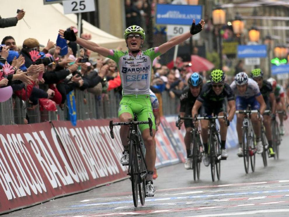Battaglin gana la cuarta etapa del Giro