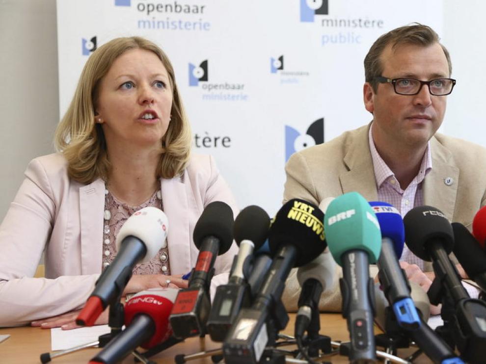 Rueda de prensa en Bruselas para explicar la operación policial