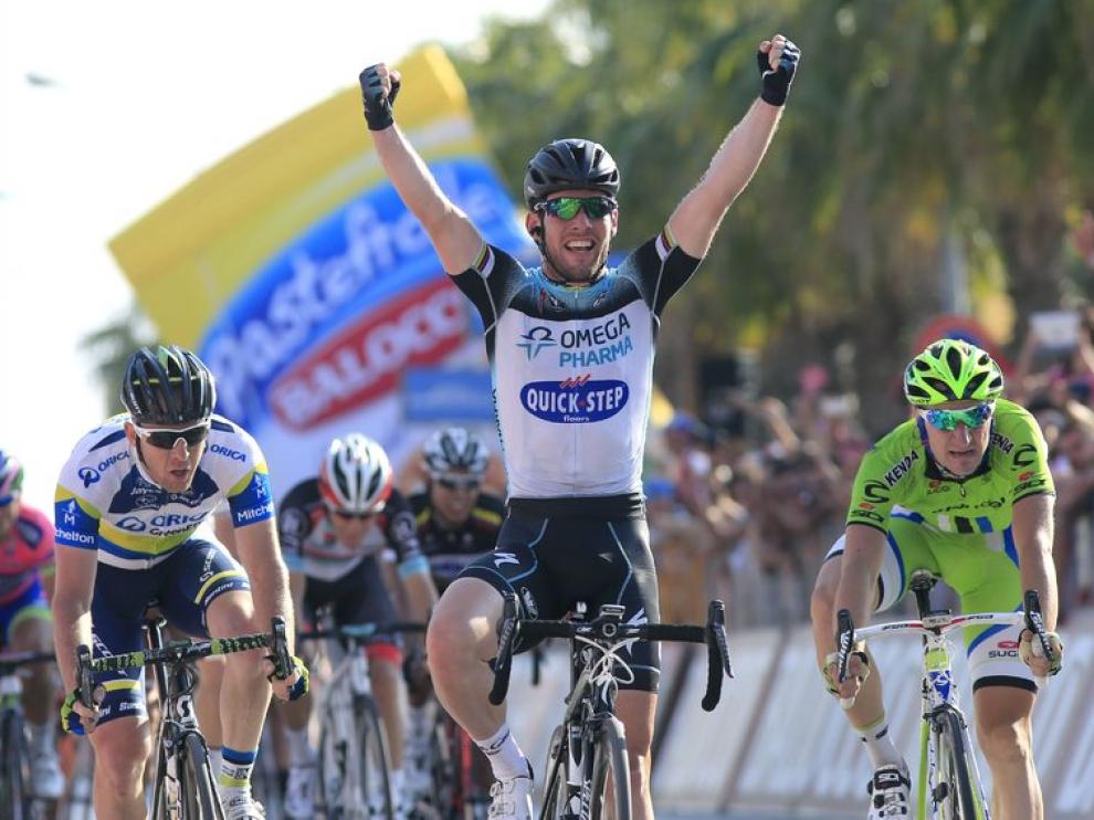 Mark Cavendish logra el triunfo en la etapa