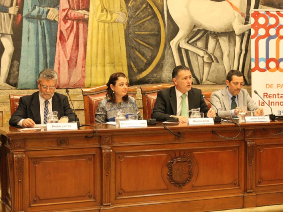 Inauguración del taller de patentes en Zaragoza