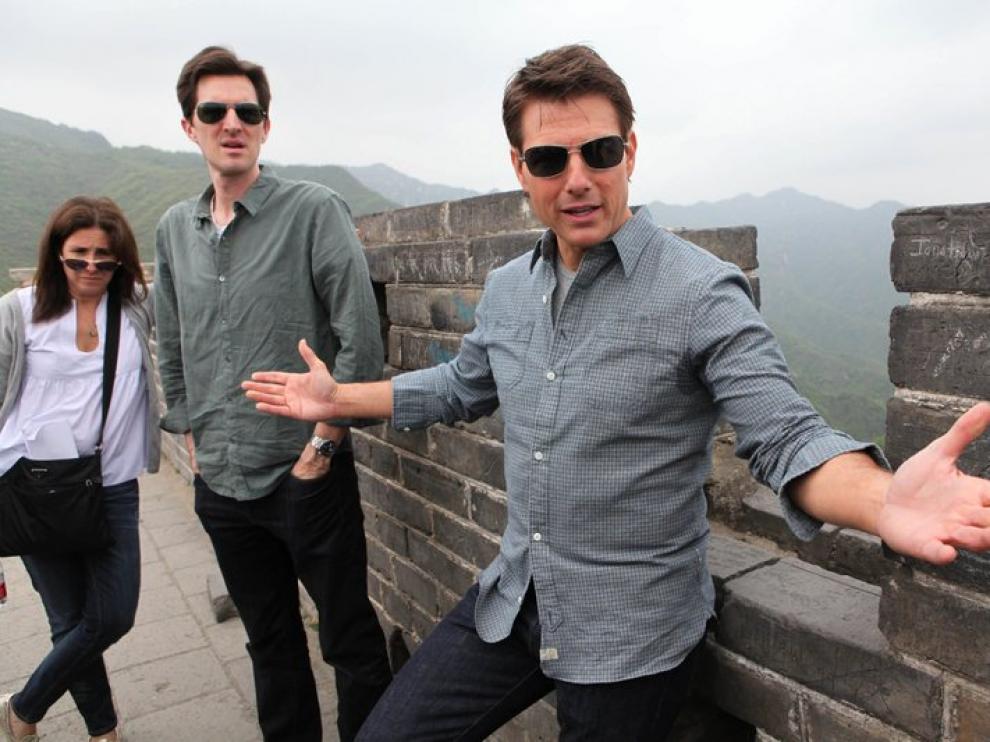 Tom Cruise en la Gran Muralla China
