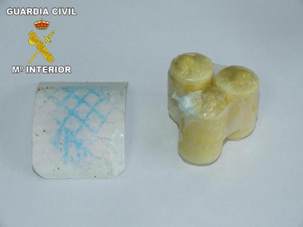 Material intervenido en la operación Pecos