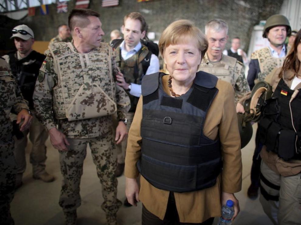Visita de Merkel a Afganistán