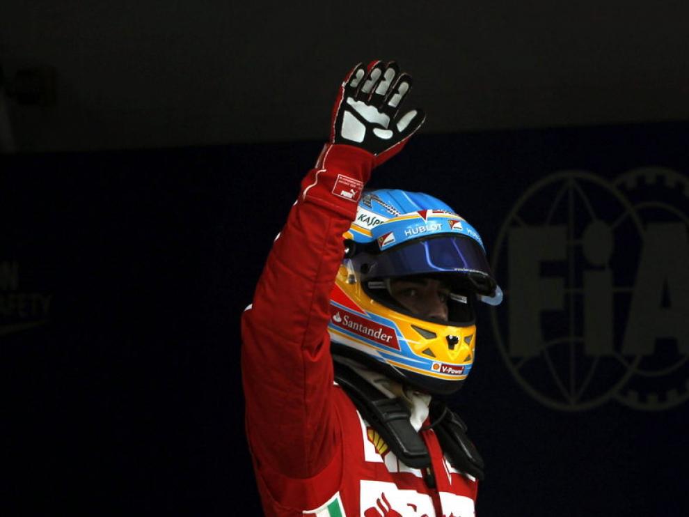 Fernando Alonso, este sábado en Montmeló