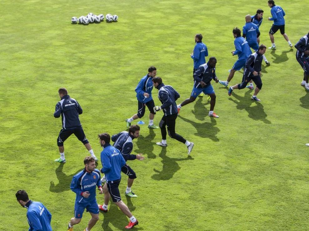 El Real Zaragoza, a punto para recibir al Athletic