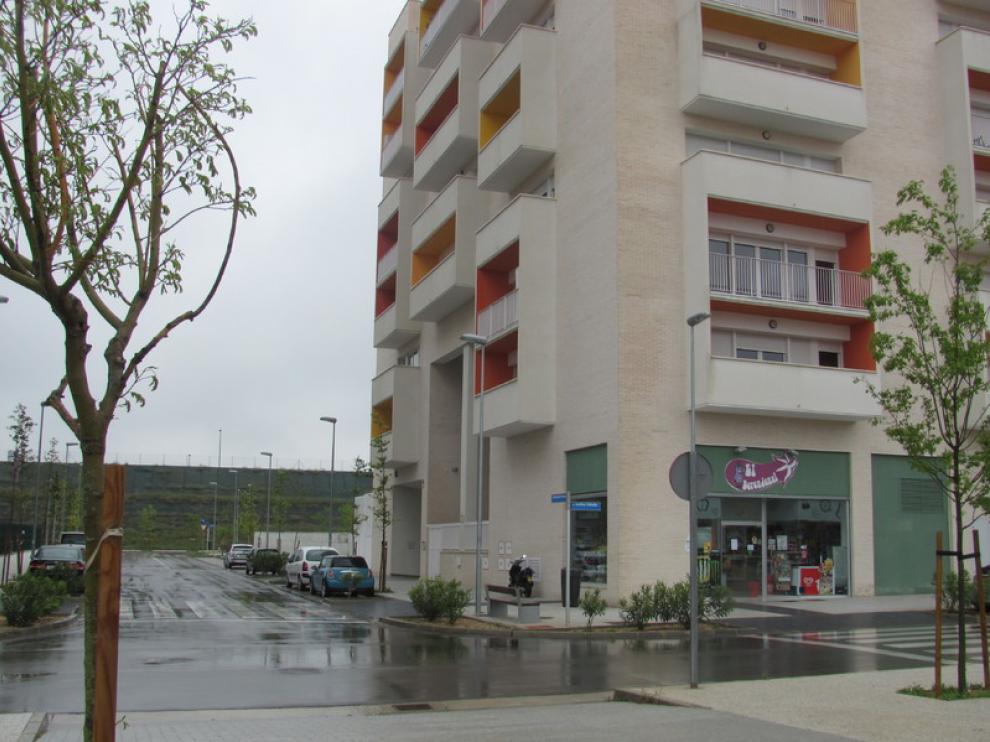 Edificio afectado por los daños estructurales, en la calle de Carnaval de Venecia, número 22