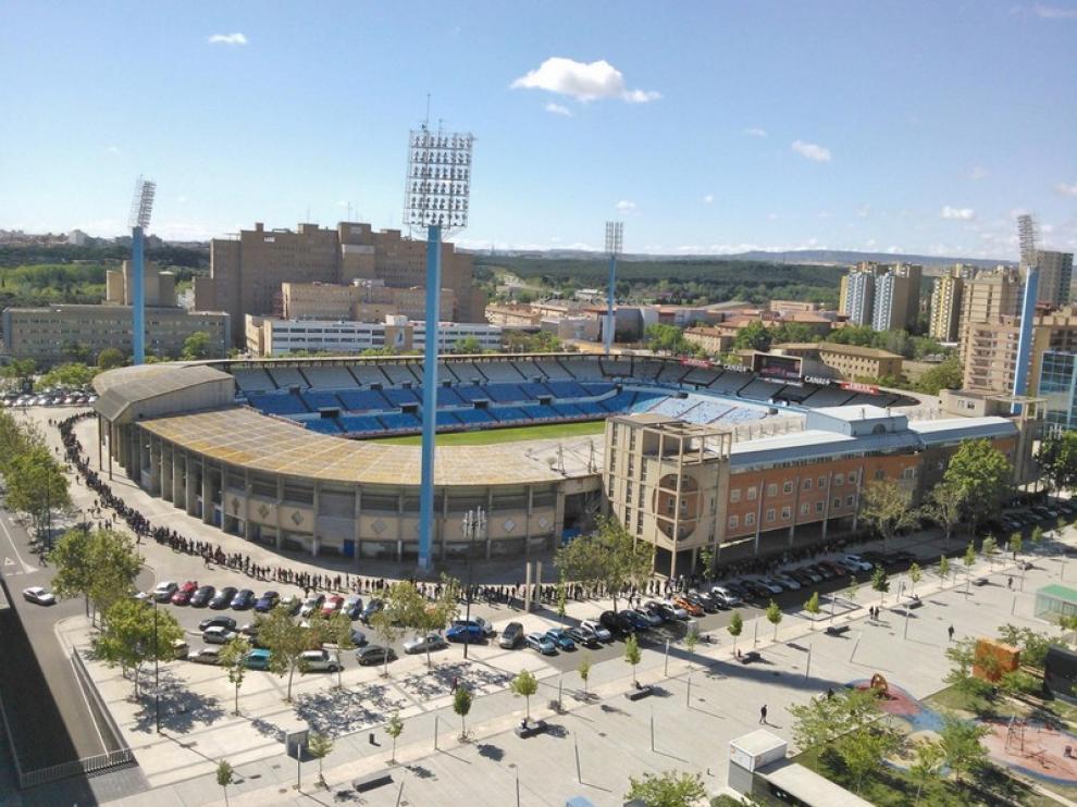 La afición, volcada con el Real Zaragoza