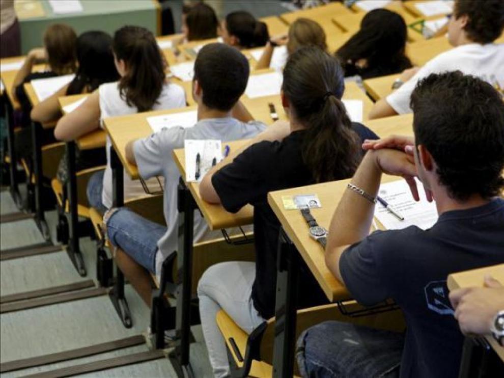 Un aula magna de universidad