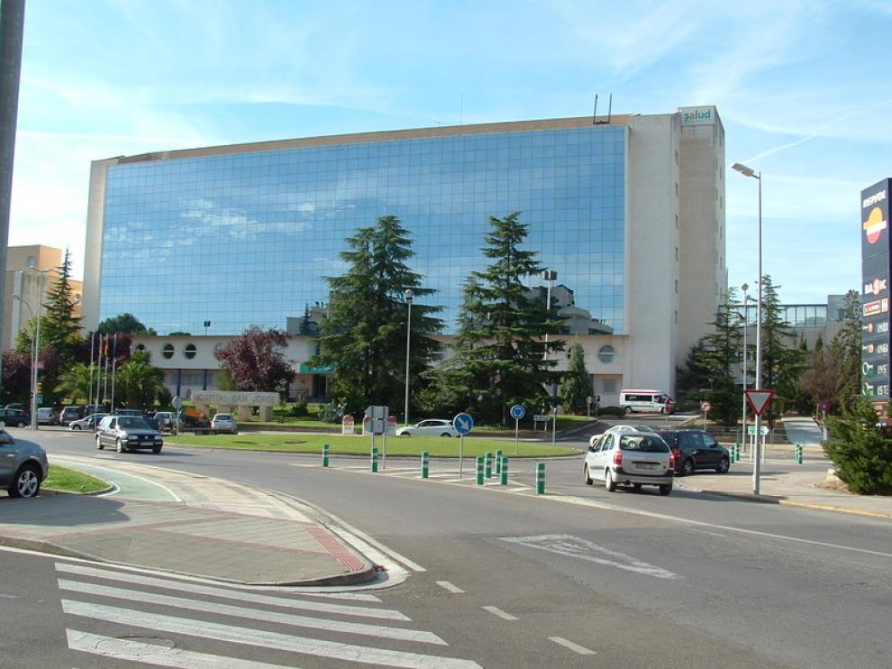 El Hospital San Jorge de Huesca fue la entidad elegida por votación popular para lanzar el cohete.