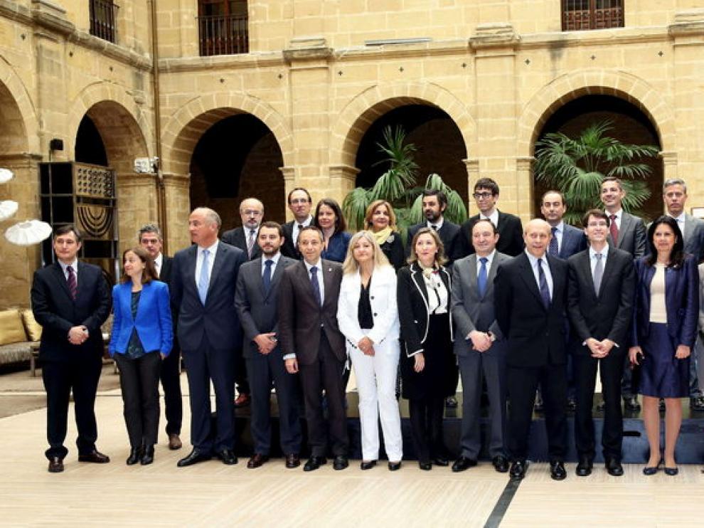 Asistentes a la Conferencia Sectorial de Cultura en Haro