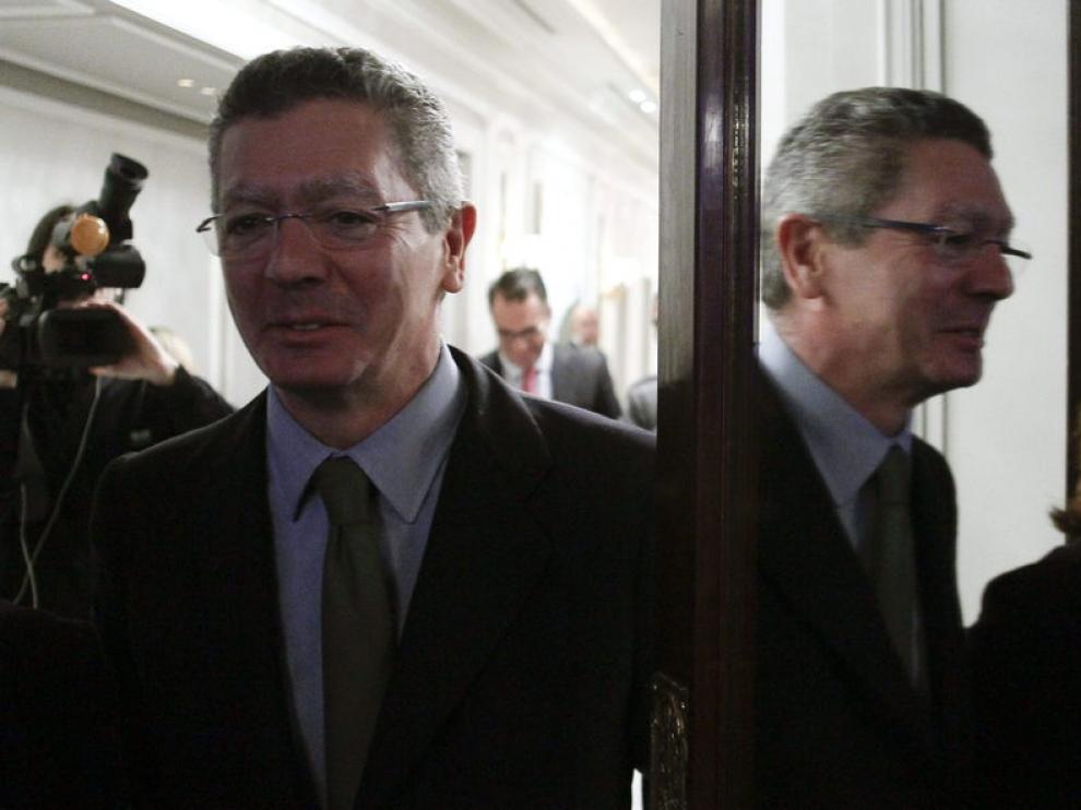 Alberto Ruiz Gallardón en una imagen de archivo