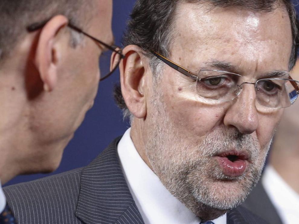 Mariano Rajoy este miércoles en Bruselas