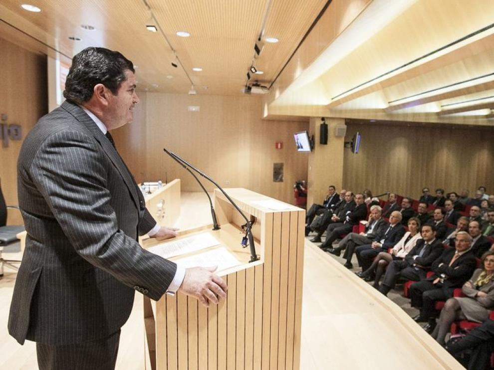 Borja Prado, en una imagen de archivo, en Zaragoza.
