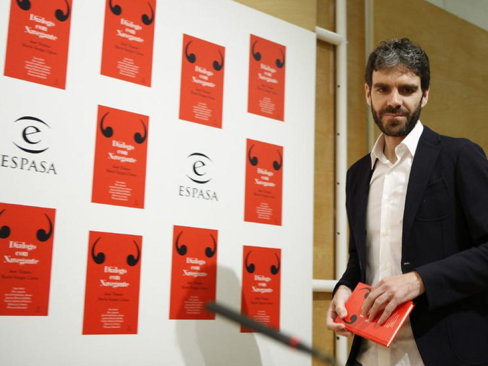 José Tomás, durante la presentación de 'Diálogo con Navegante'