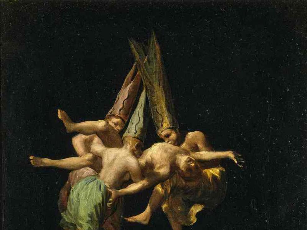 'Vuelo de Brujas' de Francisco de Goya
