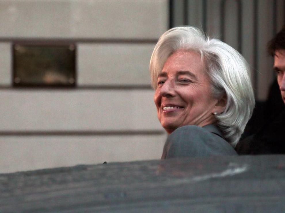 Lagarde, satisfecha