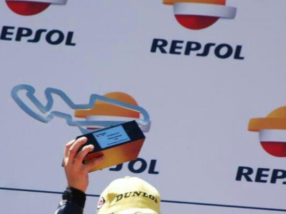Herrera consiguió el primer puesto en el circuito de Motorland.
