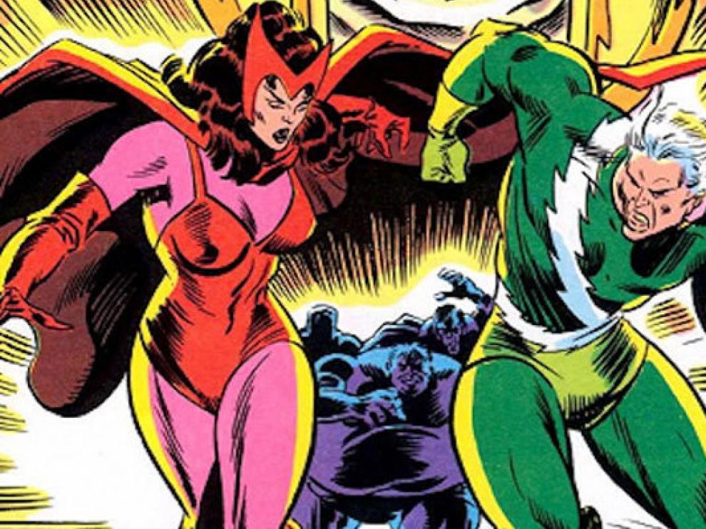 Quicksilver y Scarlet Witch