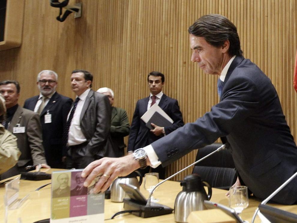 José María Aznar en el Congreso