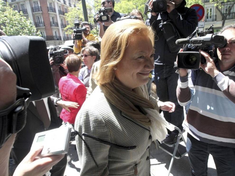 La presidenta del Gobierno de Aragón, Luisa Fernanda Rudi