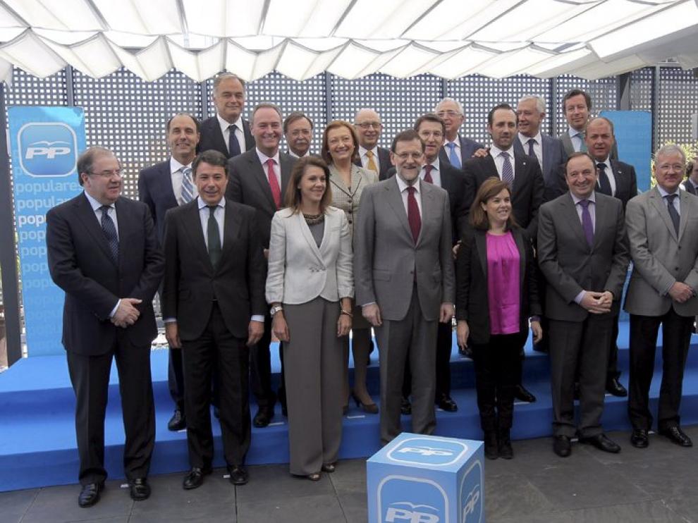Reunión de presidentes autonómicos del PP