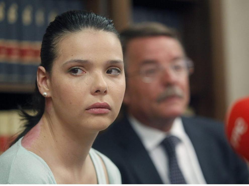 Saida Prieto, la accidentada en el Carnaval de Tenerife