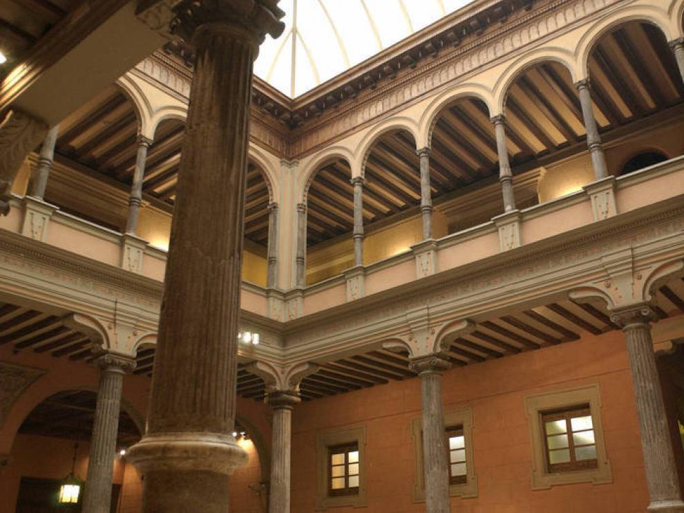 El palacio de Sástago, sede de la DPZ