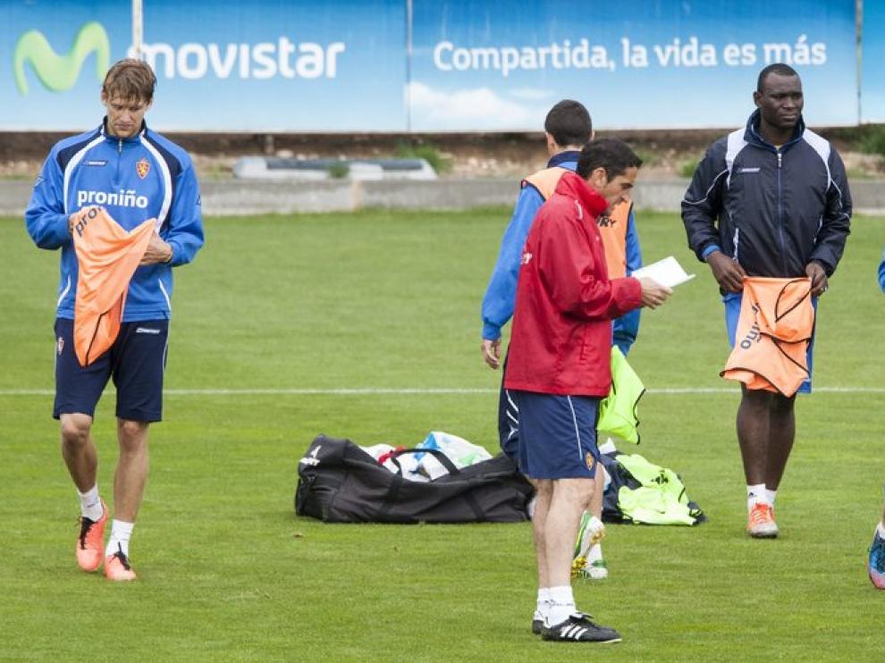 Entrenamiento del Real Zaragoza