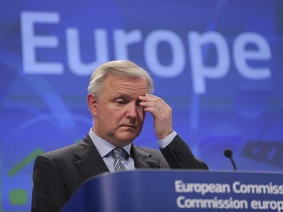 Foto de archivo. Vicepresidente de la Comisión Europea Olli Rehn