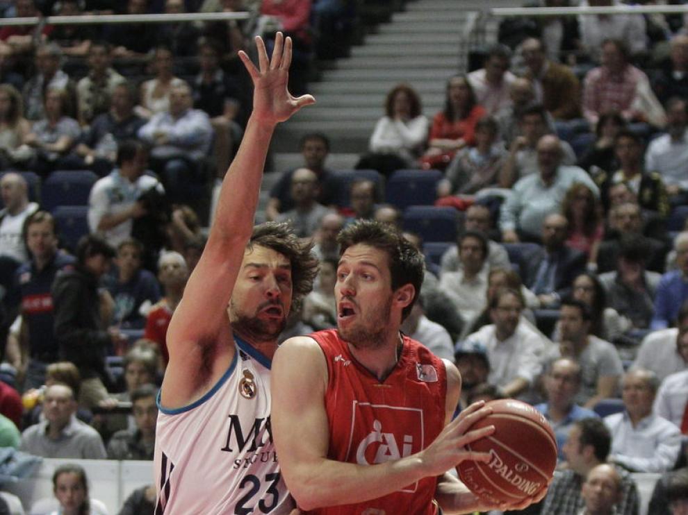 El equipo zaragozano juega su primer partido de semifinales contra el Real Madrid
