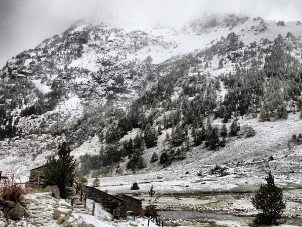 Los Llanos del Hospital, nevados a 31 de mayo