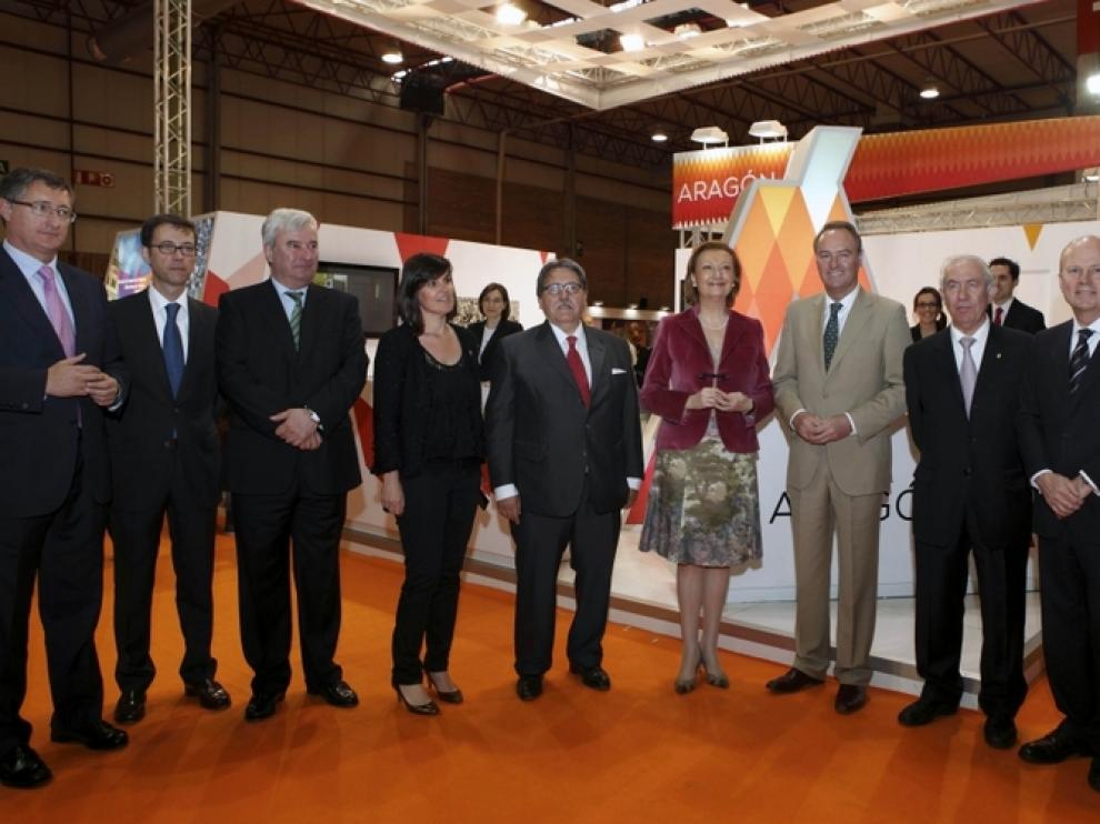 Luisa Fernanda Rudi y Alberto Fabra han inaugurado Aratur