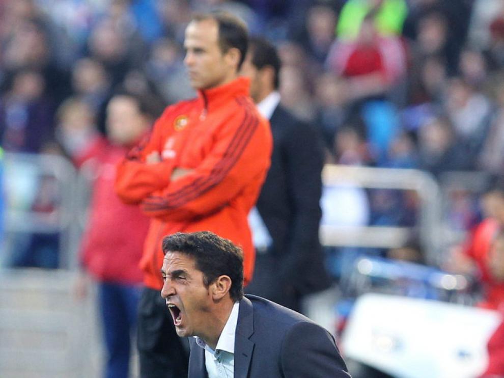 Encuentro entre el Real Zaragoza y el Atlético de Madrid