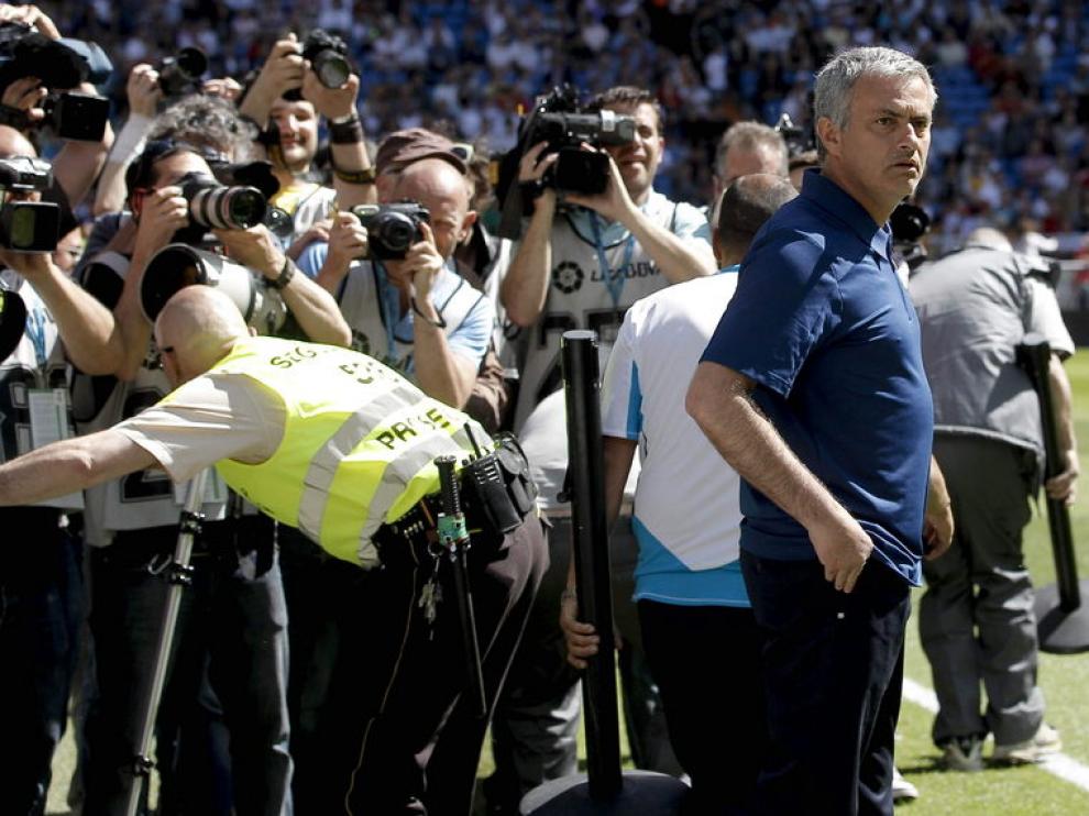 Mourinho, foco de atención antes del partido