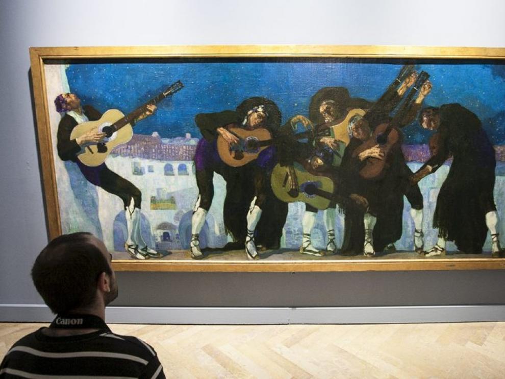 Una de las obras que componen la muestra