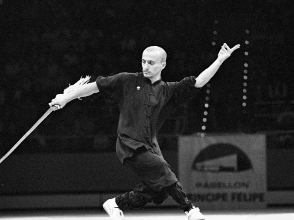 Juan Carlos Aguilar en el Príncipe Felipe de Zaragoza en 1995