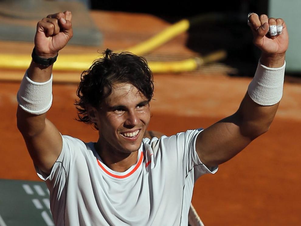 Rafa Nadal, tras ganar a Djokovic