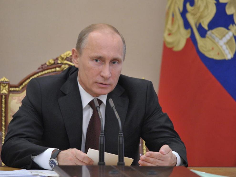 El presidente de Rusia, Vladímir Putin
